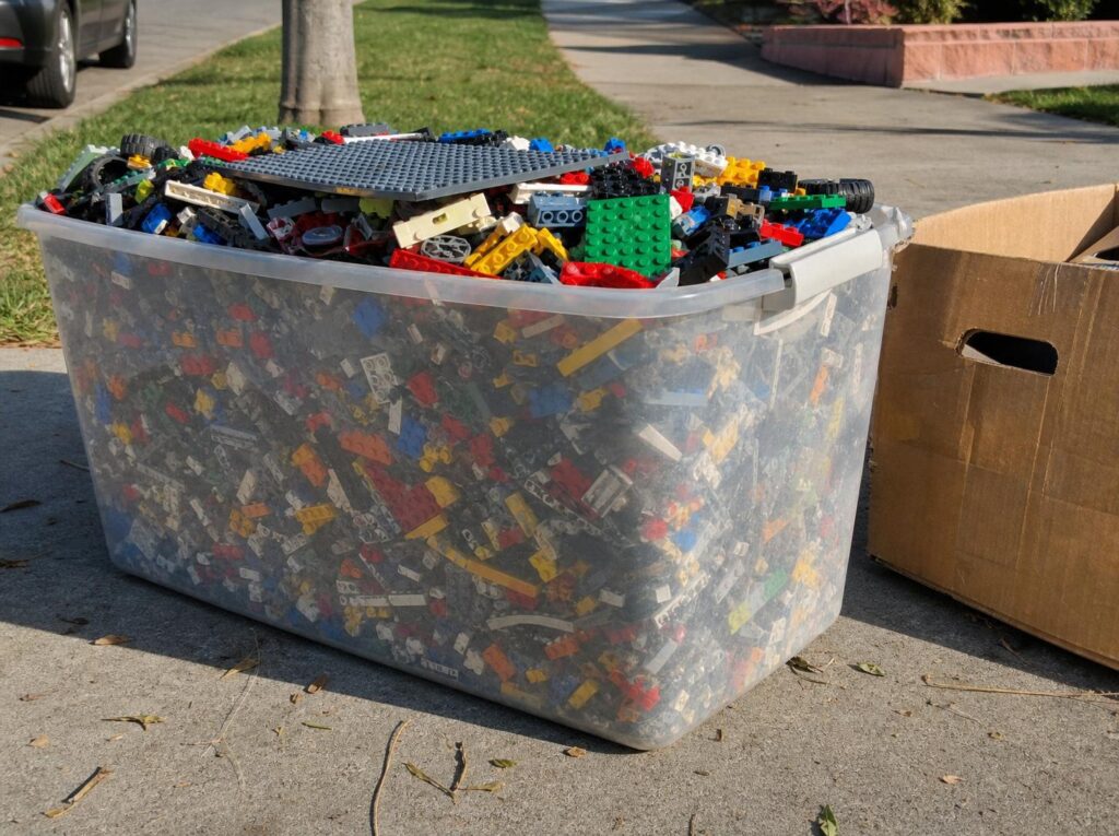 selling lego by the pound