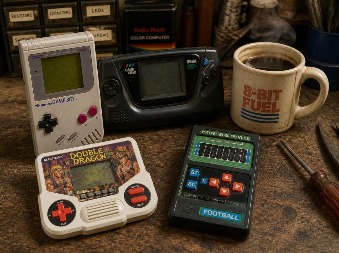 handheld electronic games 80s 90s